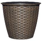 Classic Home & Garden Nantucket 8" Planter, Russet