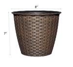 Classic Home & Garden Nantucket 8" Planter, Russet