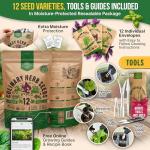 12 Culinary Herb Seeds Variety Pack
