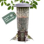 Squirrel-Proof Large Wild Bird Feeder - 4LB Capacity