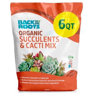 Organic Succulent & Cacti Mix - 6 Quart
