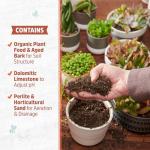 Organic Succulent & Cacti Mix - 6 Quart