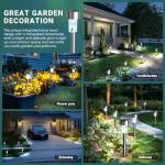 GIGALUMI Waterproof Solar Garden Lights - 12 Pack