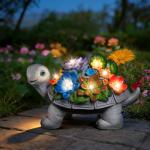 Solar Turtle Garden Statues for Mom and Grandma