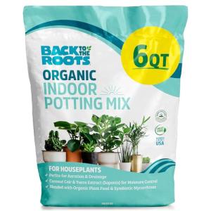 Organic Indoor Potting Mix for Thriving Houseplants