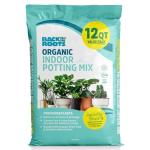 Back to the Roots 100% Organic Indoor Potting Mix (Value 12 Quart) | Promotes Healthy Houseplant Growth| Made in The USA