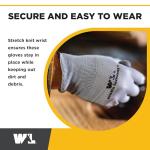 Wells Lamont Nitrile Garden Gloves, 5 Pack