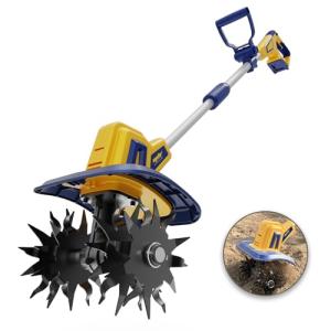 Cordless Electric Tiller for Dewalt 20V Battery