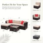 5-Piece All-Weather Patio Furniture Set