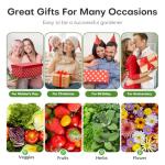 Indoor Hydroponic Gardening Kit with LED Grow Light