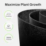 5-Pack Heavy-Duty Nonwoven Grow Bags with Handles