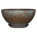 Rosie 10" Weathered Copper Planter - Premiere Collection