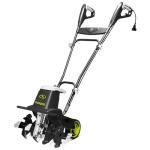 Sun Joe Electric Garden Tiller Cultivator, Steel Tines, 12 Amp, 16 Inch, Black