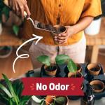 Back to The Roots Organic Worm Castings for Plants, Natural Fertilizer and Soil Enhancer for Gardening, Made in The USA, 5lb