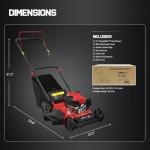PowerSmart 21" Gas Lawn Mower with 3-in-1 BAG