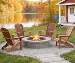 Adirondack Folding Chairs Set for Outdoor Space
