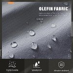 Modern 5-Piece Aluminum Outdoor Conversation Set