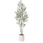 6Ft Artificial Olive Tree for Home Decor