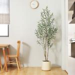6Ft Artificial Olive Tree for Home Decor