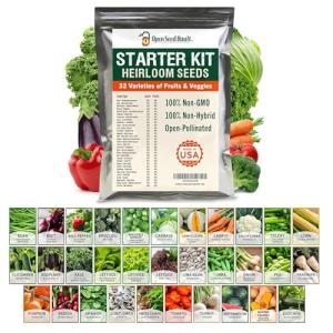 32 Vegetable and Fruit Seed Survival Kit