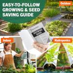 32 Vegetable and Fruit Seed Survival Kit