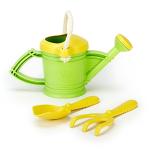Eco-Friendly Green Toy Watering Can for Kids