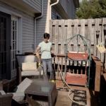 Watering Wand - The Relaxed Gardener 15" Garden Hose Nozzle Sprayer 8 Adjustable Spray Patterns and Thumb Control Shut Off Valve