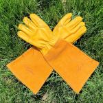 Durable Leather Gardening Gloves with Thorn Protection