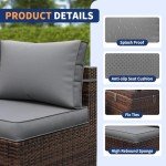 VONZOY 7-Piece All-Weather Patio Furniture Set