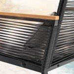 4-Piece Wicker Outdoor Bistro Furniture Set