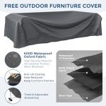 VONZOY 7-Piece All-Weather Patio Furniture Set