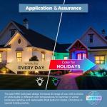 Brass LED Landscape Spotlights - 12 Pack