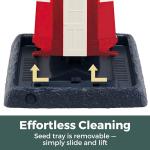 Red and White Lighthouse Birdfeeder by North States