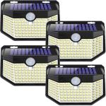 Solar Outdoor Lights with Motion Sensor - 4 Pack