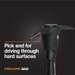 Fiskars Pro IsoCore Mini Mattock with Pick 355mm