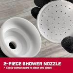 Chapin 47998 Watering Can, 2 Gallon, Indoor and Outdoor Plants, Lawn, Garden, Removable Nozzle, Drip-Free Sprinkler Head, Recycled Plastic, Black