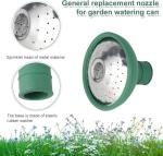 Green Garden Watering Can Sprinkler Head, Universal Rose Head Water Sprinkler Sprayer Fit All Can Rose Spout Cover Nozzle Replacement Garden Watering Tool, Equipment