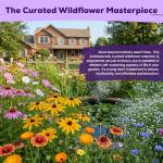 200,000+ Wildflower Seeds Bulk (4oz) – 16 Varieties Perennial & Annual Mix, Non-GMO Heirloom Seeds, Attract Bees, Butterflies & Hummingbirds, High Germination for Indoor/Outdoor Pollinator Garden
