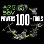 EGO POWER+ String Trimmer, Battery Powered, 15" Trimmer for Weeds and Grass with Rapid Reload, Split Shaft, Includes 56V 2.5Ah Battery and Charger - ST1502SA