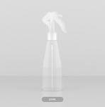 SHUILING Empty Spray Bottle, 6.8 oz Refillable Plastic Spray Bottles Fine Mist Sprayer Trigger Squirt Container Water Mister for Hairstyling, Watering Plants, Cleaning, Essential Oils (1PC)