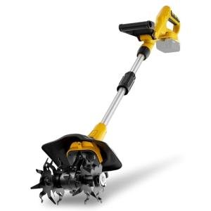 Paxwrenx Cordless Garden Tiller Cultivator, Compatible with DeWalt 20V MAX Battery, 360 RPM High Torque, 9" Width x 7" Depth, Lightweight Garden Soil Tool for Weeding, Tool Only-Battery Not Included