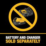 Paxwrenx Cordless Garden Tiller Cultivator, Compatible with DeWalt 20V MAX Battery, 360 RPM High Torque, 9" Width x 7" Depth, Lightweight Garden Soil Tool for Weeding, Tool Only-Battery Not Included