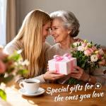 GIGALUMI Garden Statue, Solar Angel Decor Outdoor, Angel Decoration with LED for Patio Yard Lawn Balcony, Christmas/Birthday Gift for Mom Women