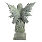 Design Toscano Celtic Fairy's Perilous Perch Outdoor Garden Statue, Large, 19 Inch, Polyresin, Two Tone Stone