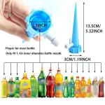 LABOTA 24 Pack Self Watering Spikes for Plants,Automatic Plant Waterer Indoor,Adjustable Drip Irrigation Devices for Outdoor & Garden