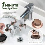 Kingsyard Metal Bird Feeders for Outdoors Hanging, Tube Bird Feeder with 6 Feeding Ports, 15 Inch, Chew-Proof & Weatherproof, Antique Copper