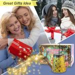 VOOKRY Solar Watering Can Lights, Large Retro Metal Hanging Solar Lights Outdoor Waterproof, Gifts for Women Mom Grandma Mother's Day, Outside Yard Garden Porch Lawn Patio Decoration, Warm White