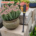 Kemaier Garden Tool Set - Featuring a Heavy-Duty Stainless Steel Hand Cultivator, Transplant Shovel, Trowel, Crack Weeder, and Dandelion Weeder - The Ultimate, Unbreakable Gardening Gift