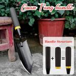Kemaier Garden Tool Set - Featuring a Heavy-Duty Stainless Steel Hand Cultivator, Transplant Shovel, Trowel, Crack Weeder, and Dandelion Weeder - The Ultimate, Unbreakable Gardening Gift