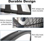 LEVELEVE 3 pcs Rocking Bistro Set Conversation Chairs PE Wicker Outdoor Rocking Chairs & Glass Table,for Porch Lawn Garden Backyard Deck(Rocking Set,Khaki)